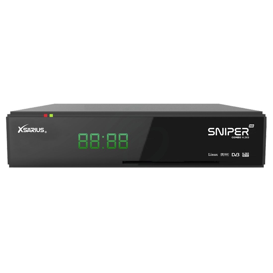 Xsarius Sniper HD Combo H.265 Hybrid-Satellitenempfänger &amp; IPTV / OTT Set-Top Box B-Ware