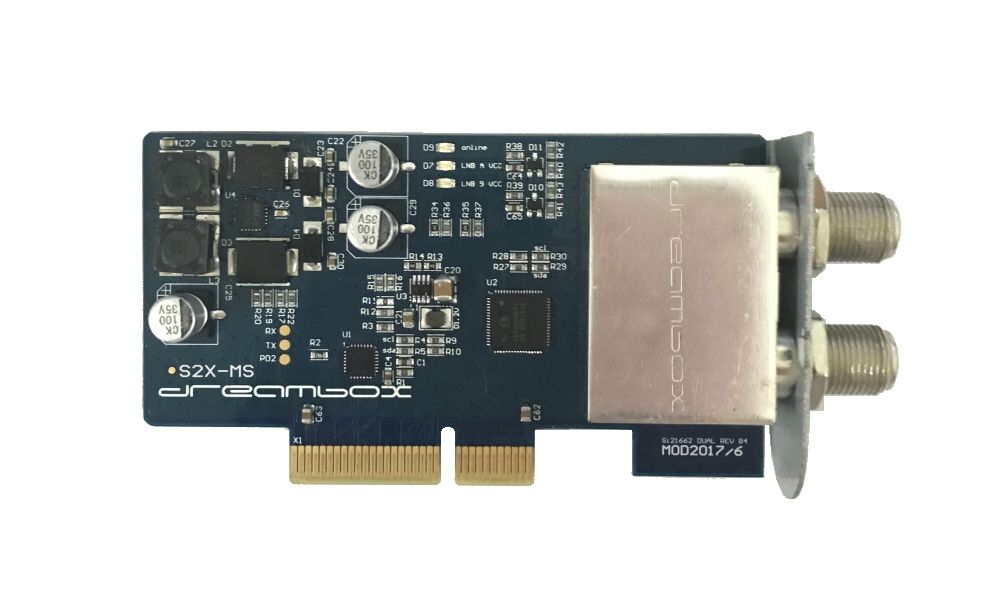 Dreambox DVB-S2X Dual Tuner mit MultiStream Technologie Dreambox DVB-S2X Dual Tuner mit MultiStream Technologie