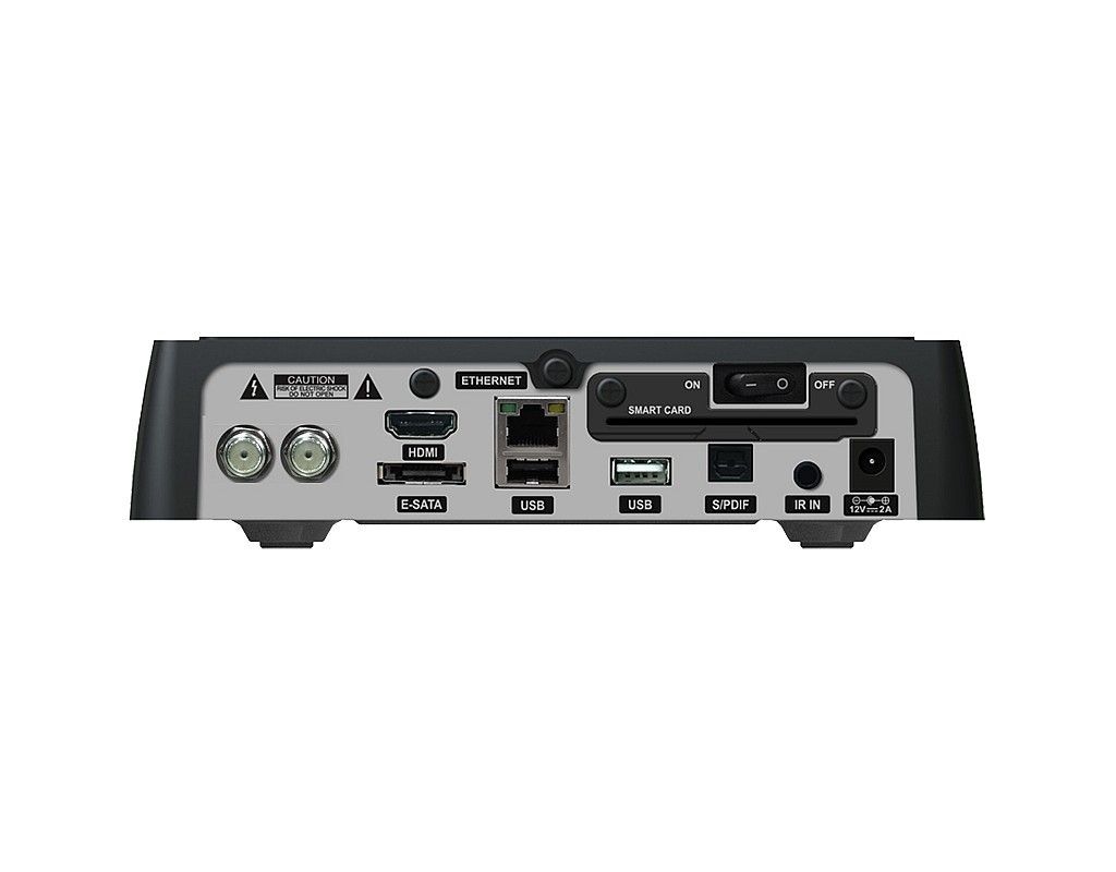 GigaBlue HD X2 1x DVB-S2X Dual Tuner HEVC H.265 IPTV Streaming E2 Linux Full HD Receiver