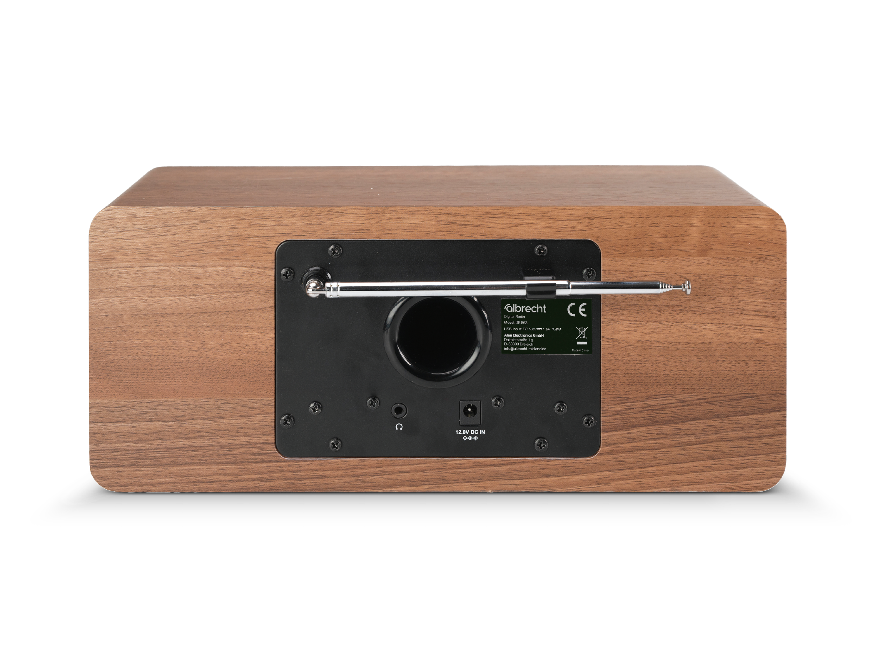 Albrecht DR864 Seniorenradio Stereo DAB+/UKWGroßes 4,3" Farbdisplay, ASA, 2 x 5 Watt