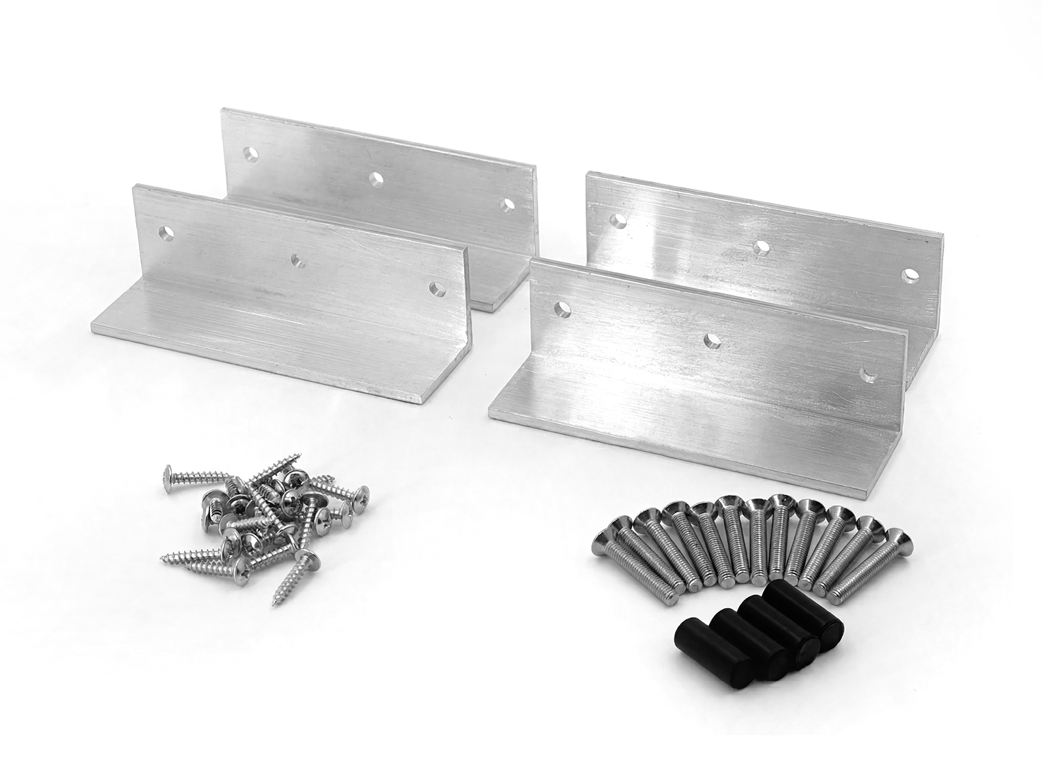 Flat Mount ASA mit Plexiglas schwarz für STARLINK STANDARD