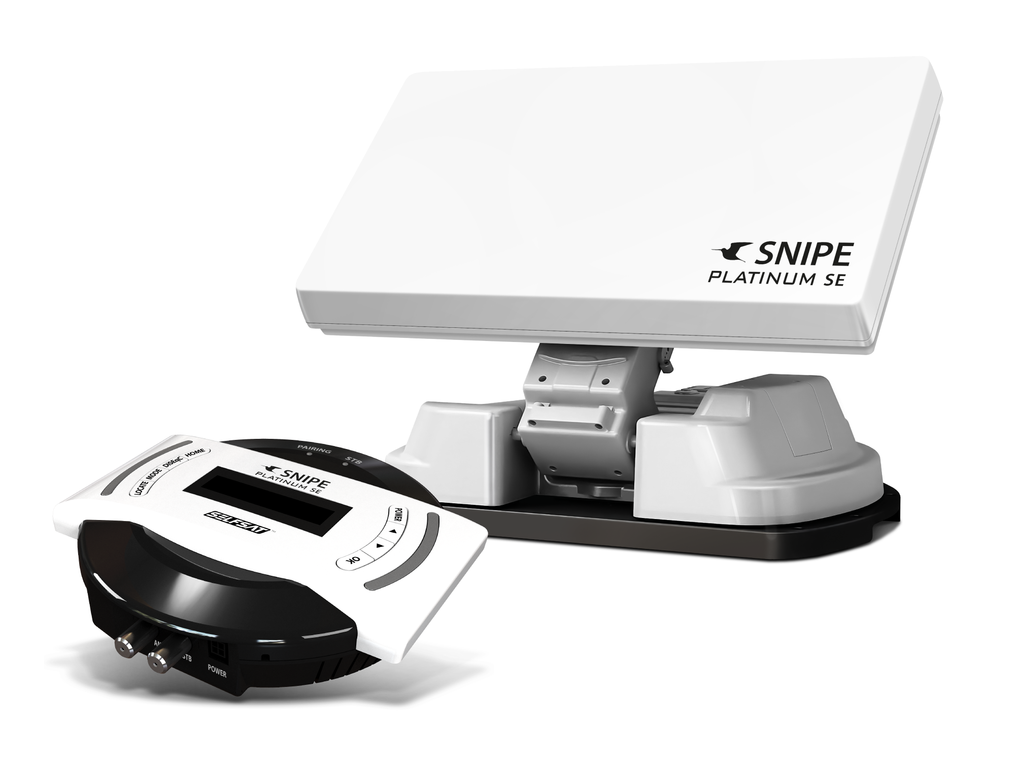 Selfsat SNIPE Platinum SE Single  Mit BT Fernbedienung und iOS / Android Steuerung sowie GPS-Modul