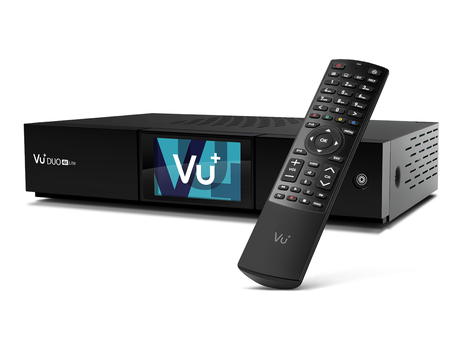 VU+ Duo 4K Lite 2x DVB-T2 Dual Tuner PVR ready Linux Receiver UHD 2160p