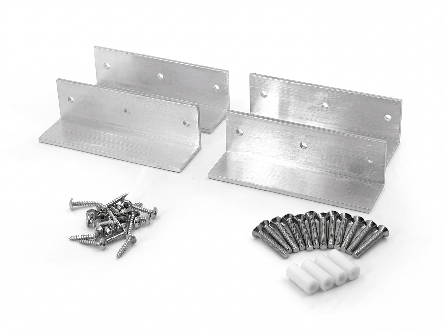 Flat Mount ASA mit Plexiglas weiß für STARLINK STANDARD