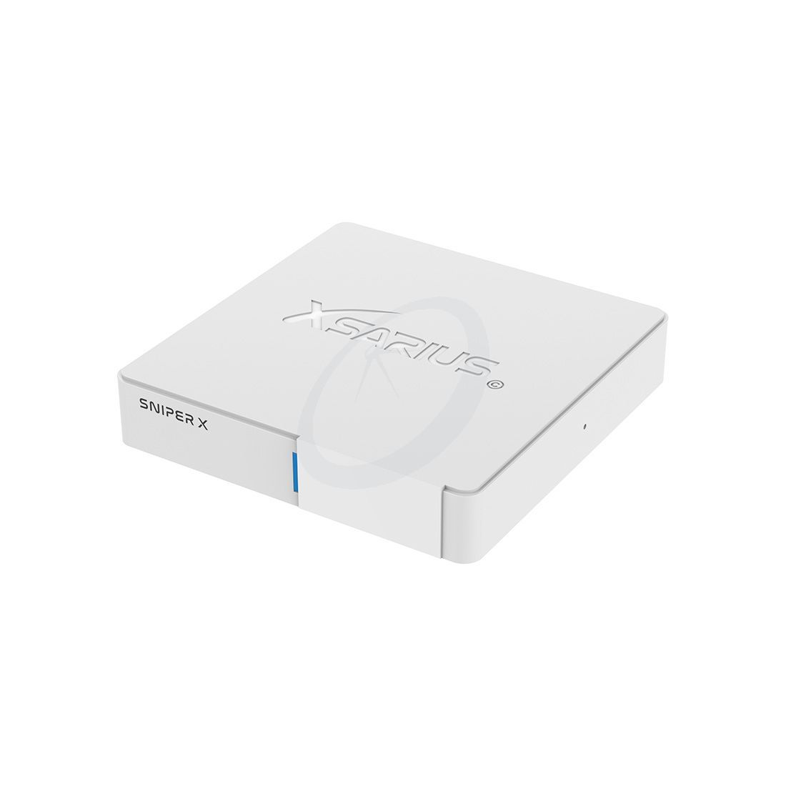 Xsarius Sniper X 4K white UHD HEVC OTT Linux WiFi IPTV PremiumTV Box