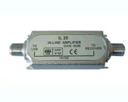 Stecker und Dosen In-Line-Verstärker