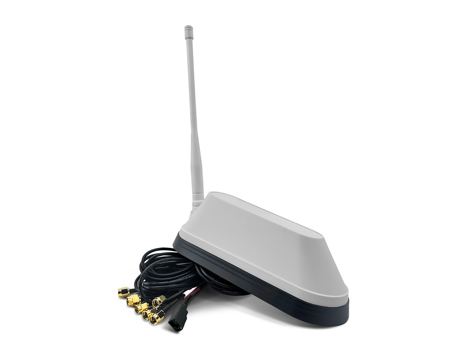 SHARK Dachantenne weiß (5G / 4G / WLAN / GPS, DAB+, 1 m Kabel) SHARK Dachantenne weiß (5G / 4G / WLAN / GPS, DAB+, 1 m Kabel)