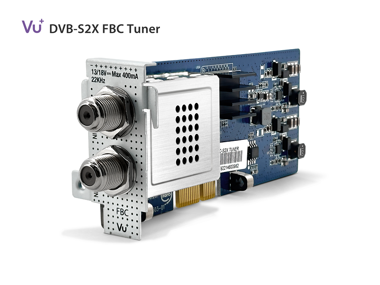 VU+ DVB-S2/S2X FBC Twin Tuner Uno 4K / Ultimo 4K / Duo 4K / Duo 4KSE ( 8 Demodulatoren )