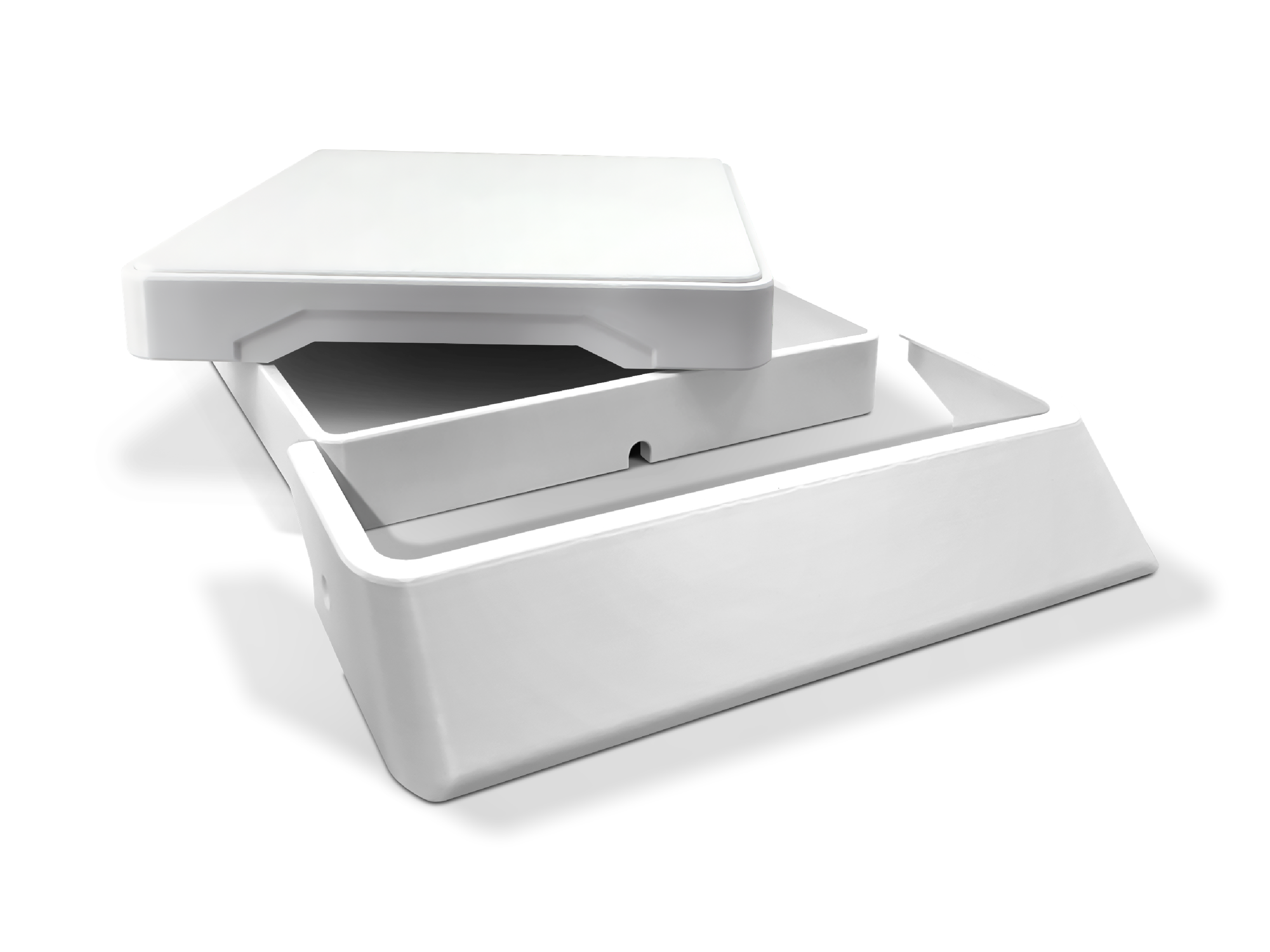 Flat Mount closed weiß für STARLINK MINI