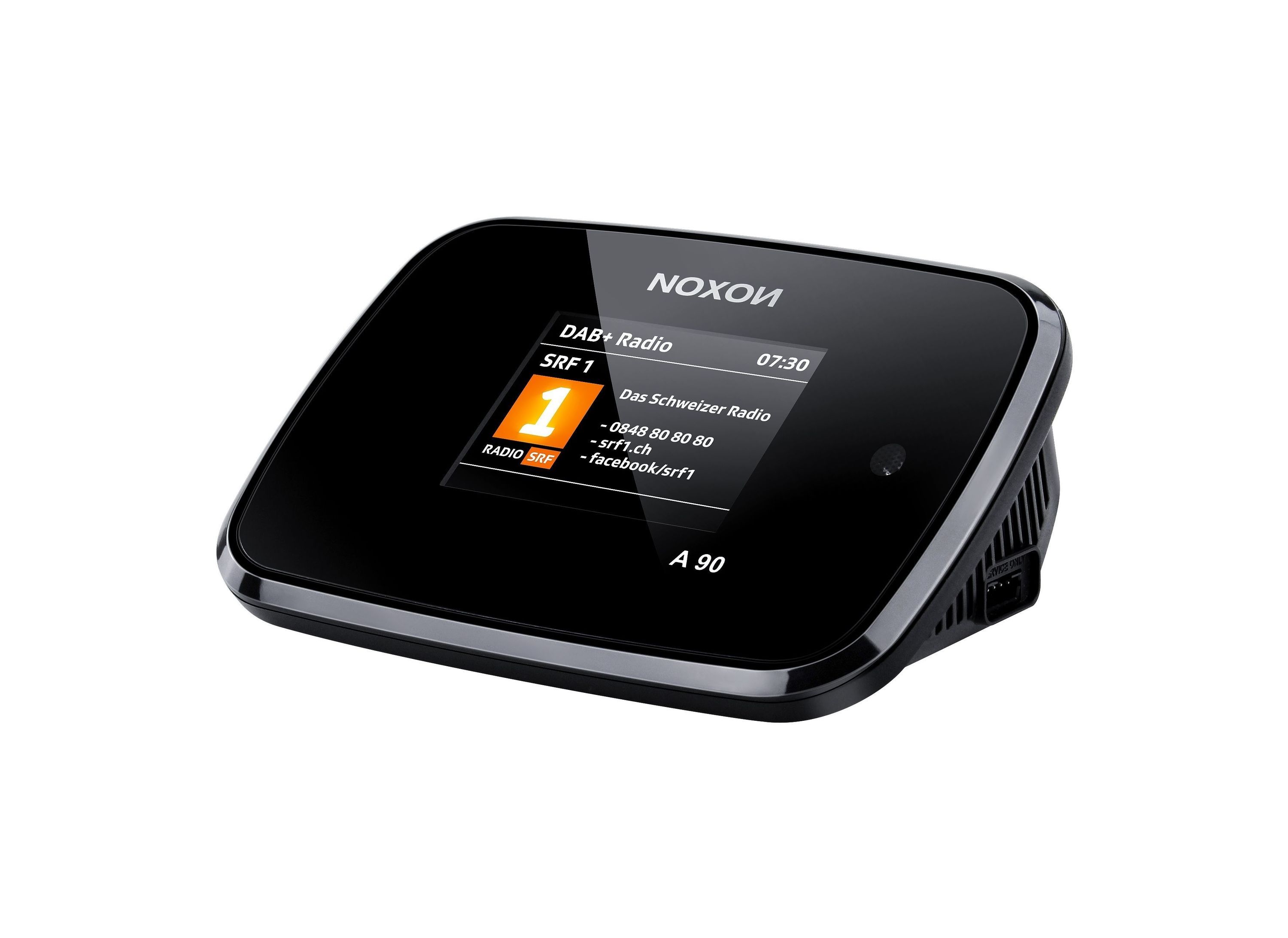 Noxon A 90 - DAB+ - UKW Empfangsteil Radioadapter - Bluetooth Empfang - Farbdisplay