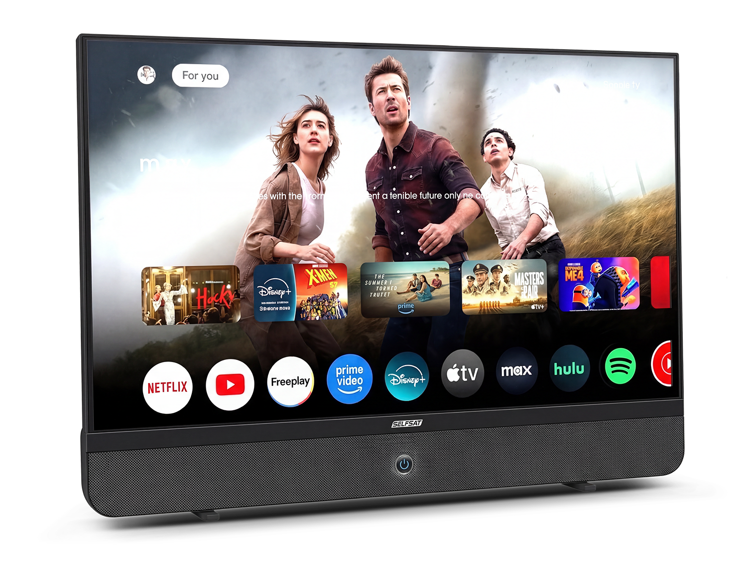 SELFSAT STREAMING DISPLAY MSD 27 schwarz