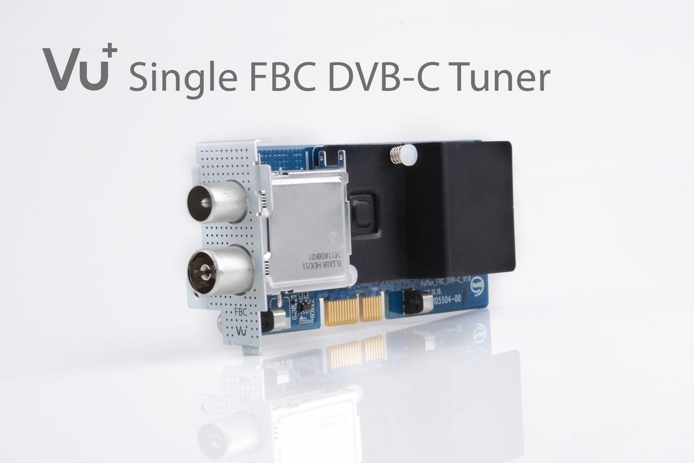 VU+ DVB-C FBC Tuner Uno 4K / Uno 4K SE/ Ultimo 4K / Duo 4K/ Duo4KSE ( 8 Demodulatoren ) VU+ DVB-C FBC Tuner Uno 4K / Uno 4K SE/ Ultimo 4K / Duo 4K/ Duo4KSE ( 8 Demodulatoren )