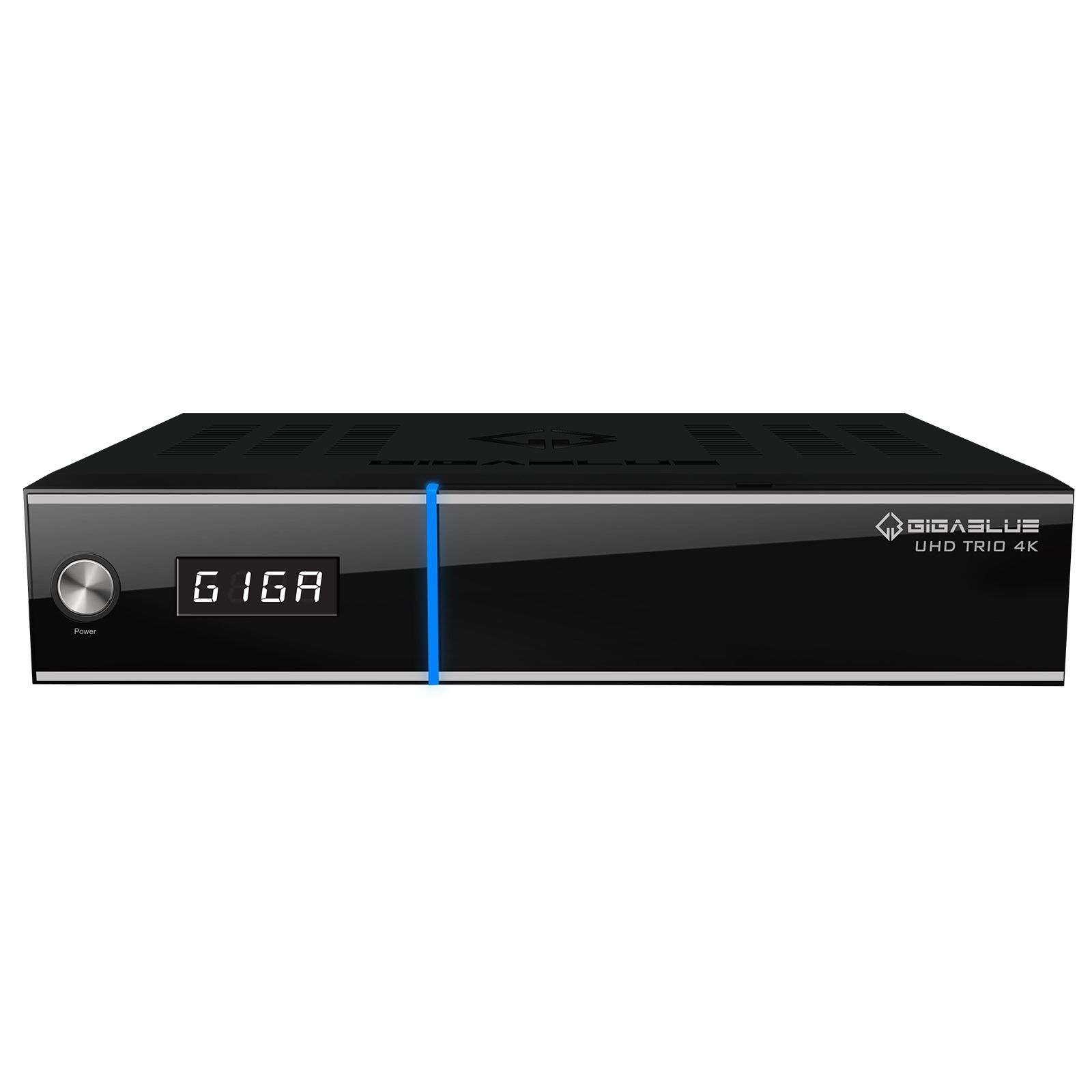 Gigablue UHD TRIO 4K 2160p 1xDVB-S2X MS 1xDVB-C/T2 Tuner E2 Linux Receiver Schwarz