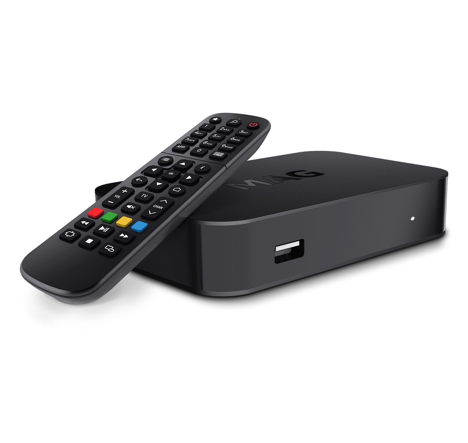 MAG 522w3 IP TV Internet Streamer HEVC H.265 WIFI 4K UHD 60FPS Linux B-Ware