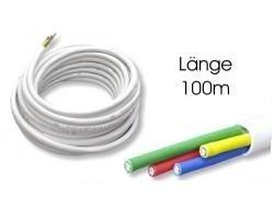 Koaxkabel Quattro 4x 6,8mm GG6U - 100m - Koaxkabel Quattro 4x 6,8mm GG6U - 100m -
