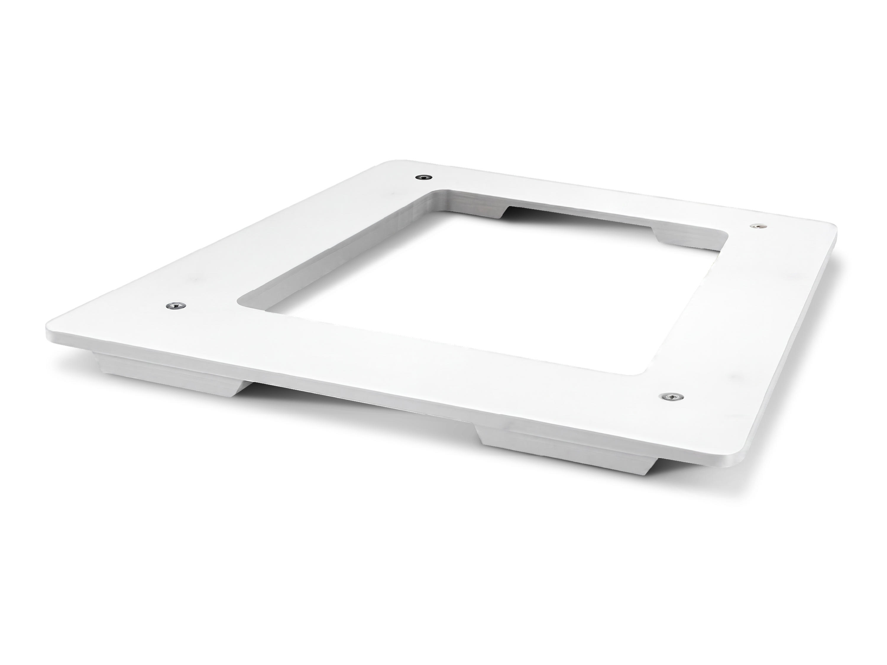 Adapterplatte DUCATO, JUMPER, BOXER, MOVANO, PROACE MAX  (ab 2024) für Flat Mount closed weiß