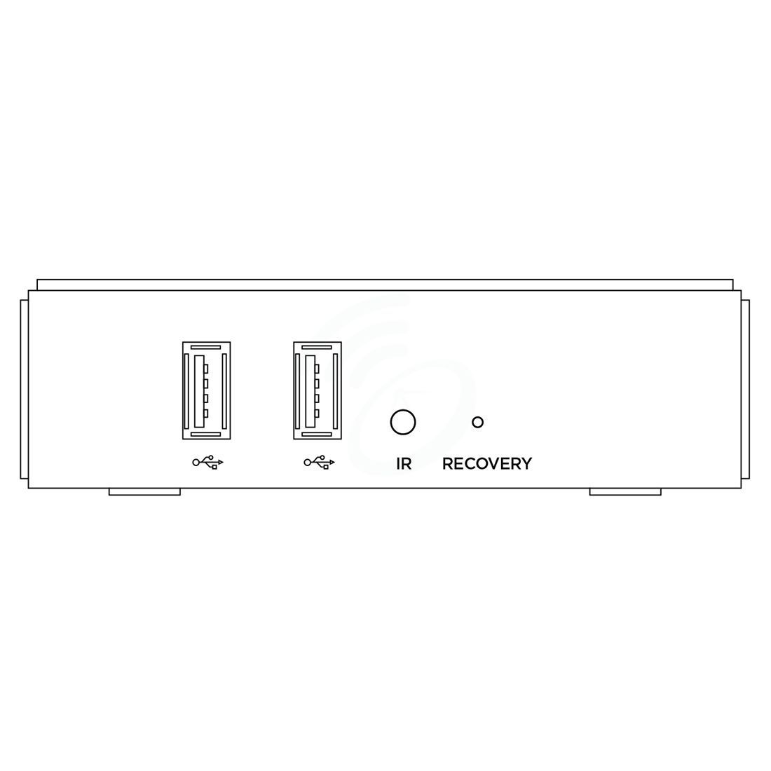 Xsarius Sniper HD Combo H.265 Hybrid-Satellitenempfänger & IPTV / OTT Set-Top Box B-Ware