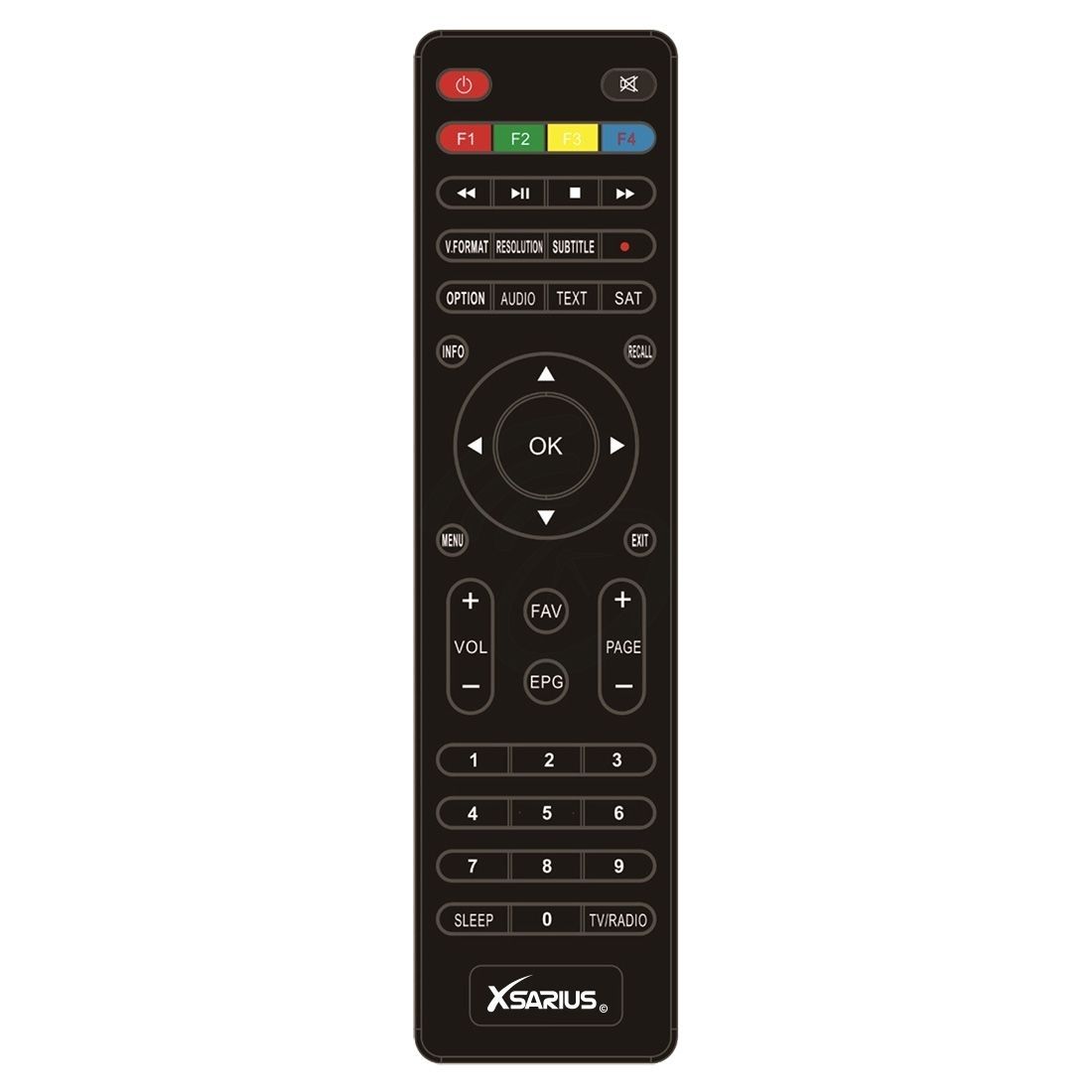 Xsarius Sniper HD Combo H.265 Hybrid-Satellitenempfänger & IPTV / OTT Set-Top Box B-Ware