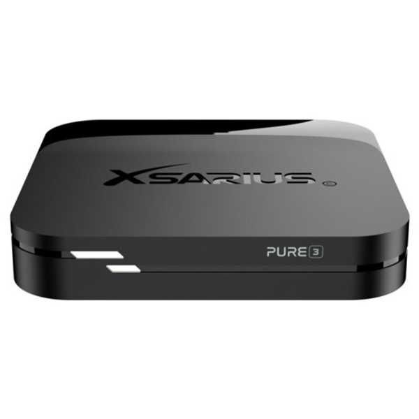 Xsarius PURE 3 4K UHD Android 11 IP-Receiver Schwarz (Dual-WiFi, USB 3.0, LAN, HDMI)