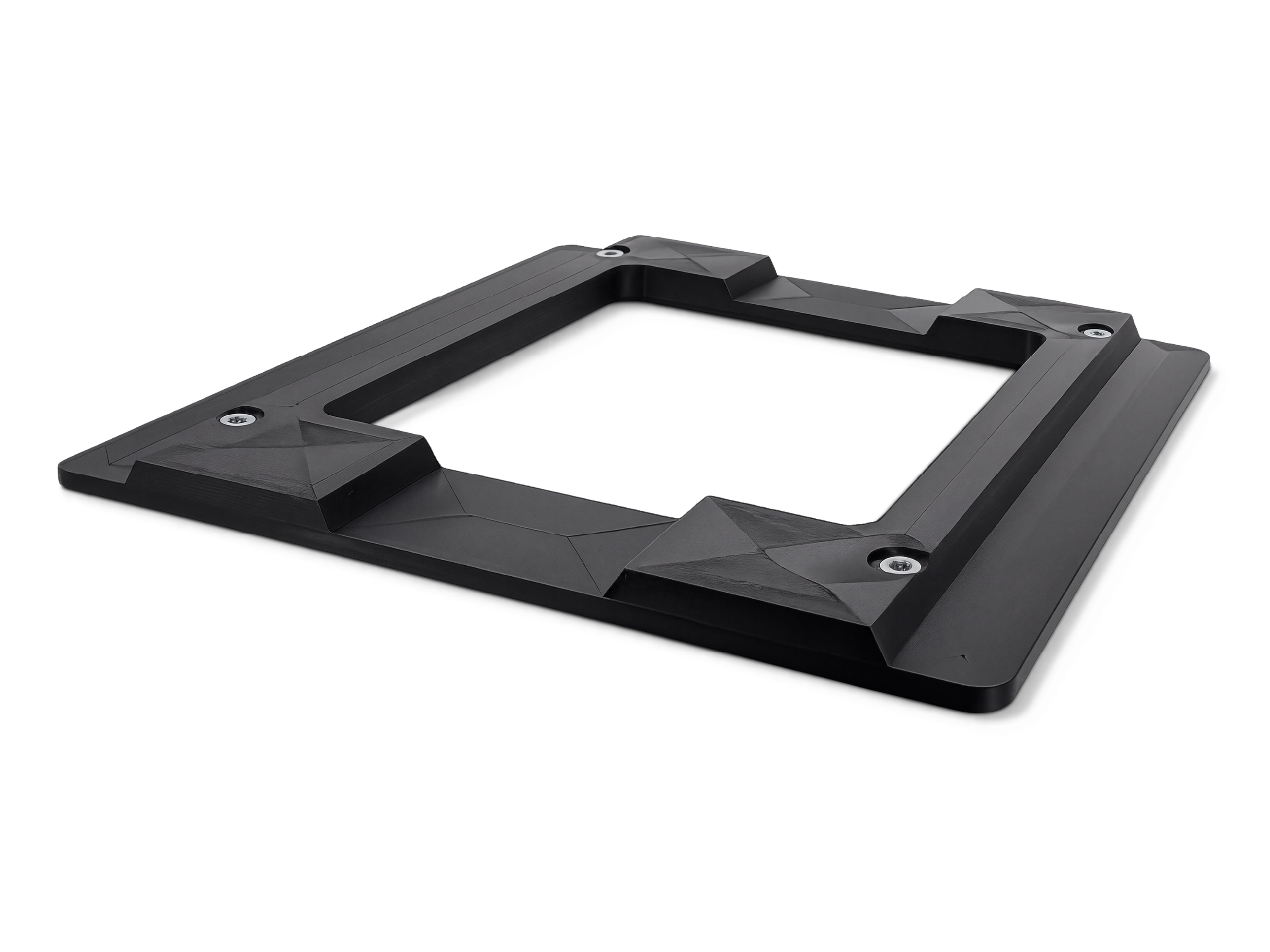 Adapterplatte DUCATO, JUMPER, BOXER, MOVANO, PROACE MAX  (ab 2024) für Flat Mount closed schwarz