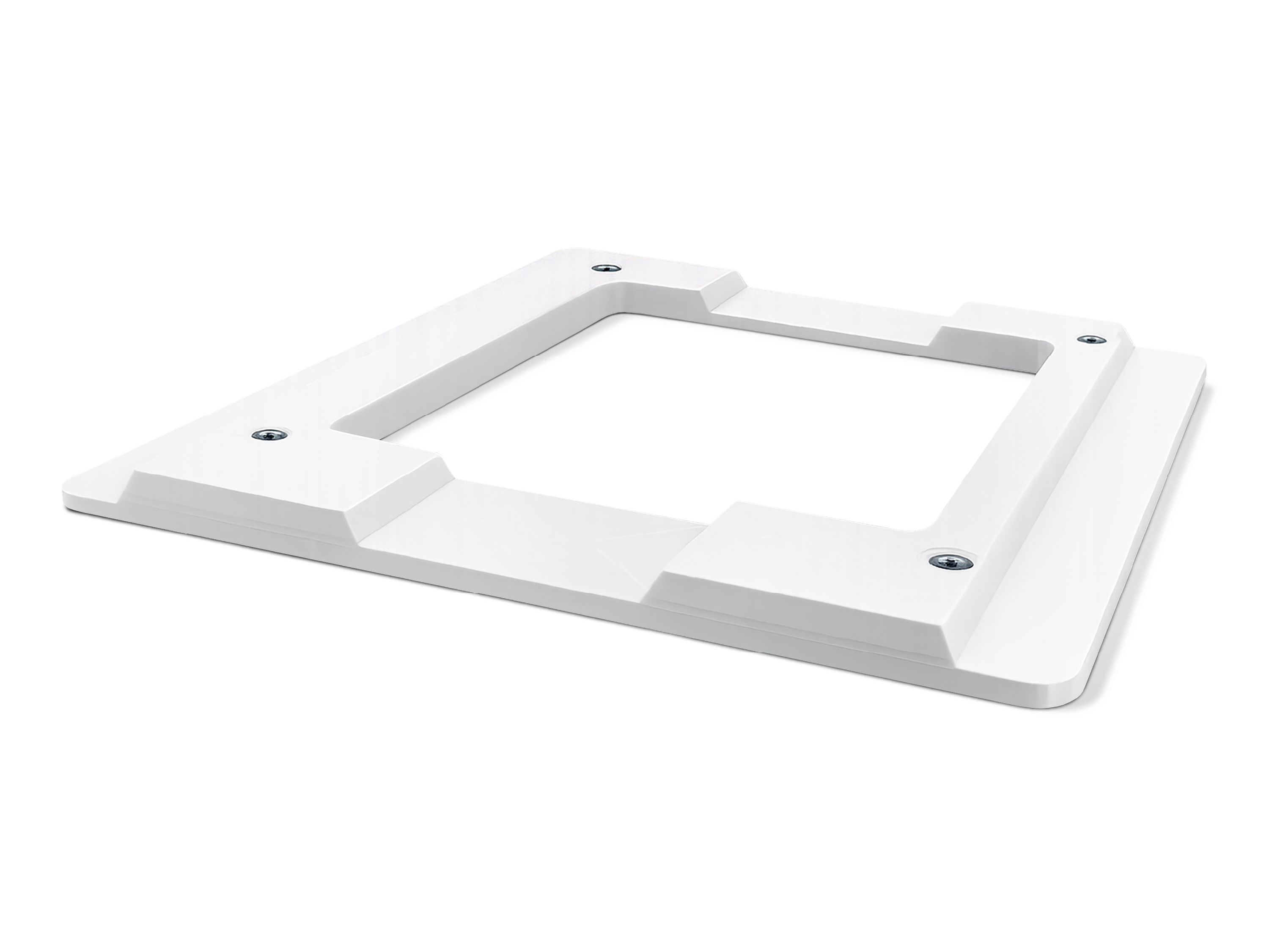 Adapterplatte DUCATO, JUMPER, BOXER, MOVANO, PROACE MAX  (ab 2024) für Flat Mount closed weiß