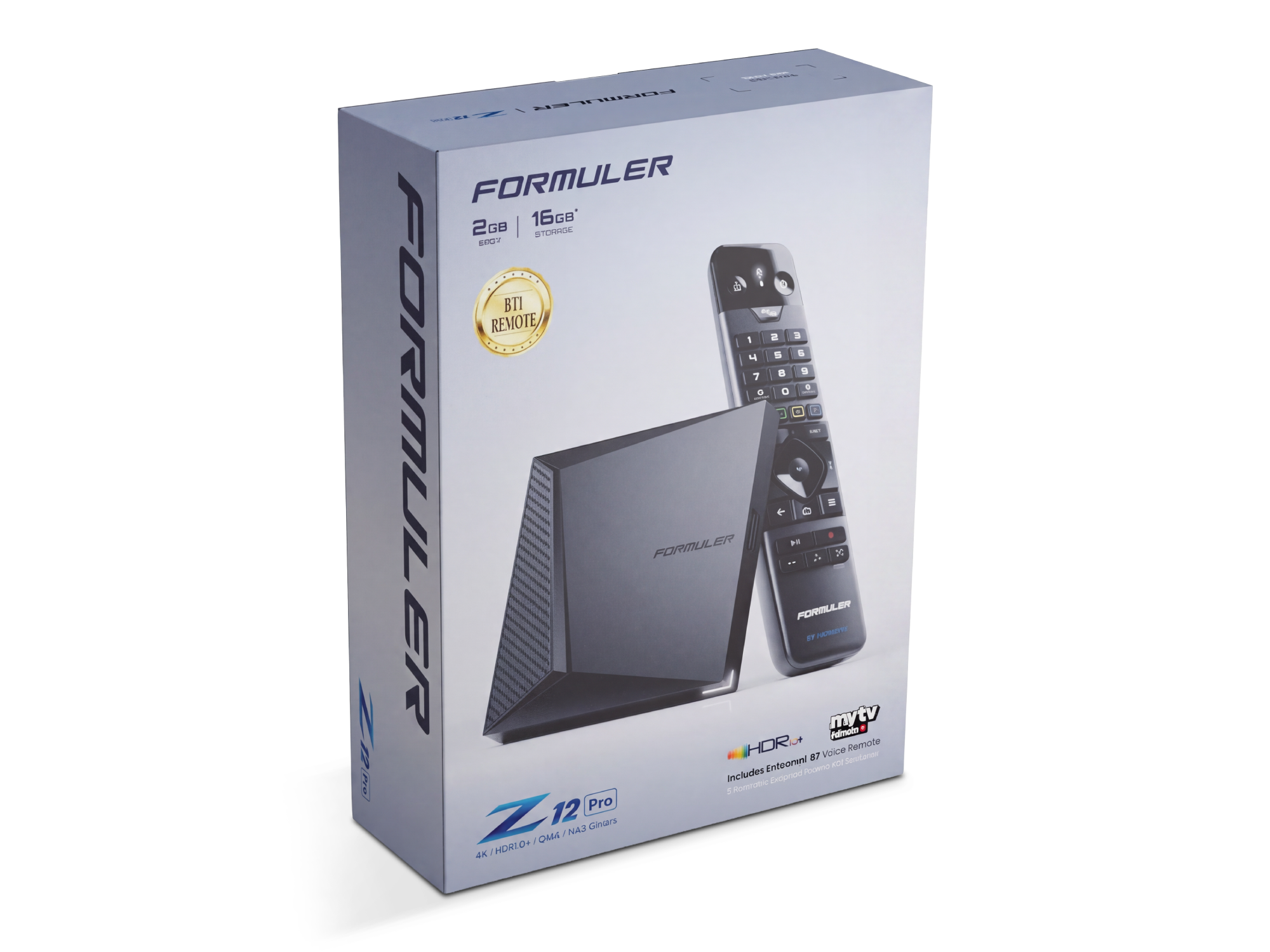 Formuler Z12 PRO Android 12 OTT Medien Player 2GB DDR4 RAM 16GBFlash BT1 RCU