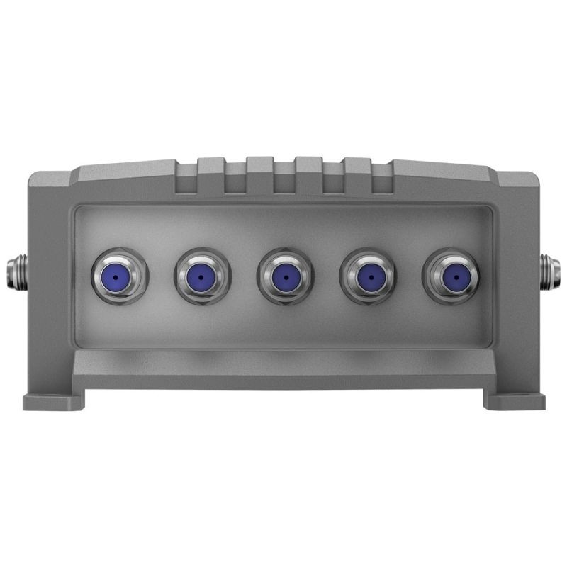 Goobay Sat-Multischalter 5/16 5in/16out silbergrau, Verteiler für max. 16Teilnehmer von 1 Satelliten