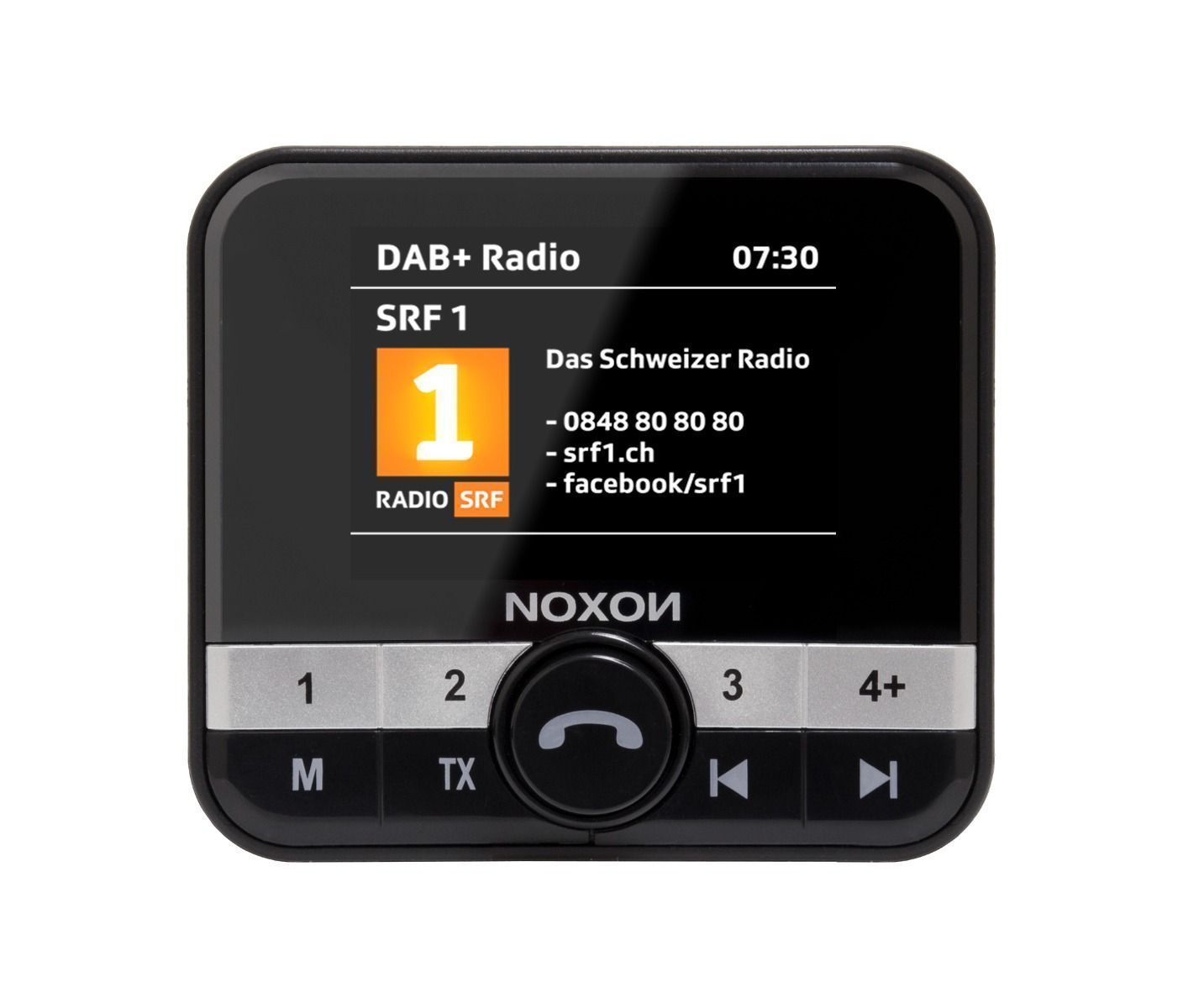 Noxon Road 4 - DAB+ Fahrzeugadapter - Bluetooth & Freisprecheinrichtung - UKW-Transmitter