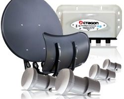 Wave Toroidal T90  Bundle - 1 Teilnehmer - 4 Satpositionen Wave Toroidal T90  Bundle - 1 Teilnehmer - 4 Satpositionen