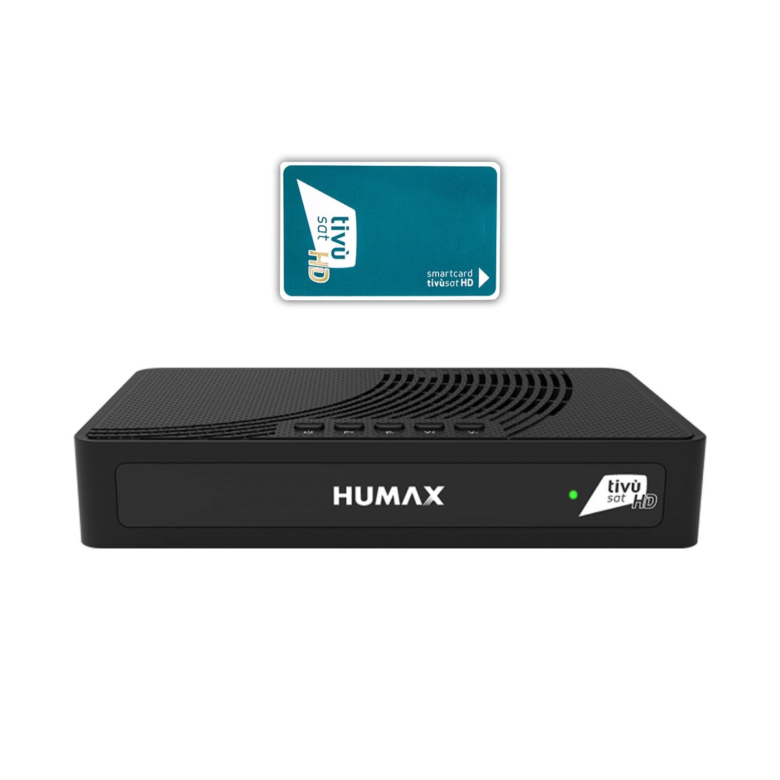 Humax Tivumax LT HD-3801S2 DVB-S2 Full HD Receiver mit Tivusat HD Karte ...