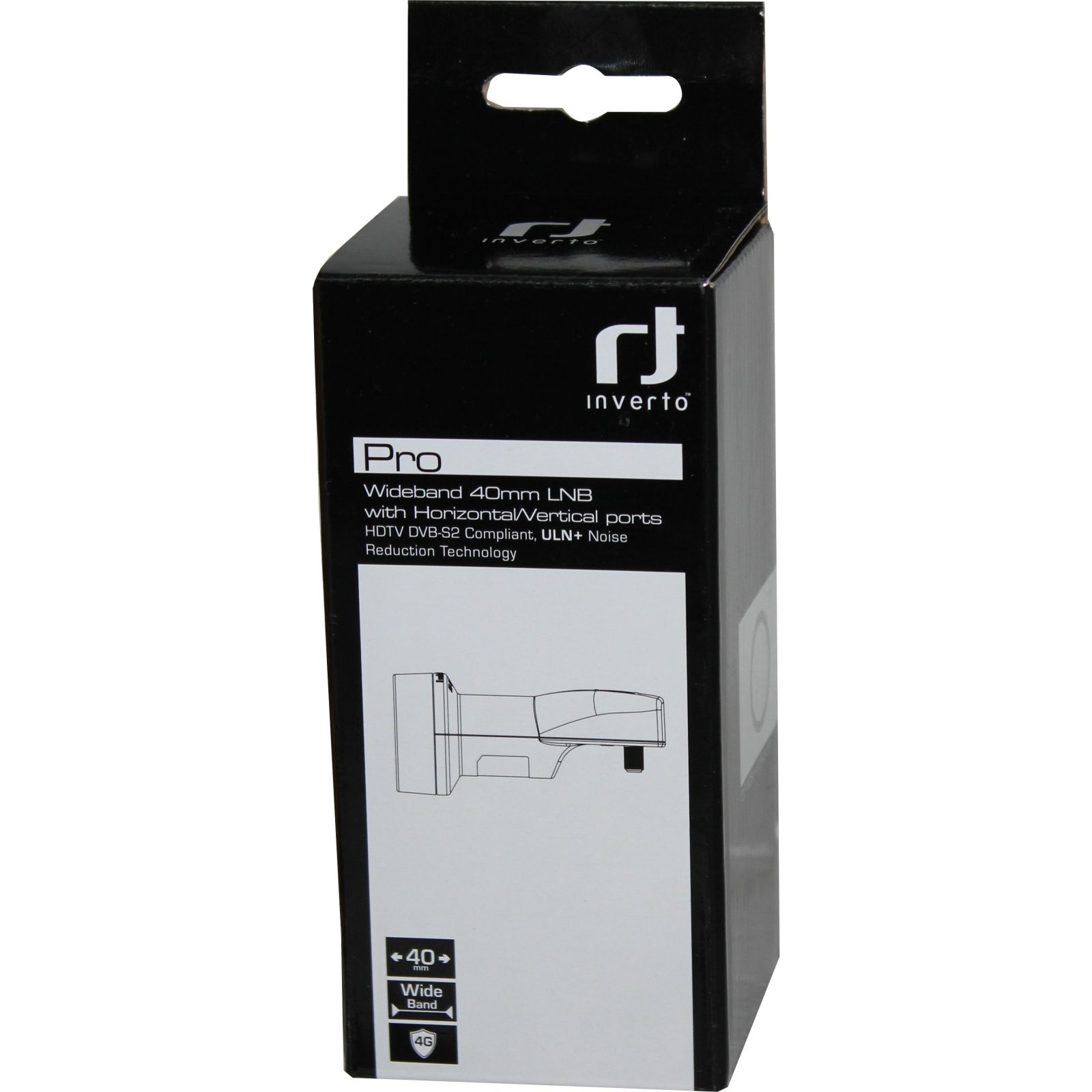 Inverto Pro Wideband 40mm LNB mit Horizontal/Vertikal Ports - IDLP ...