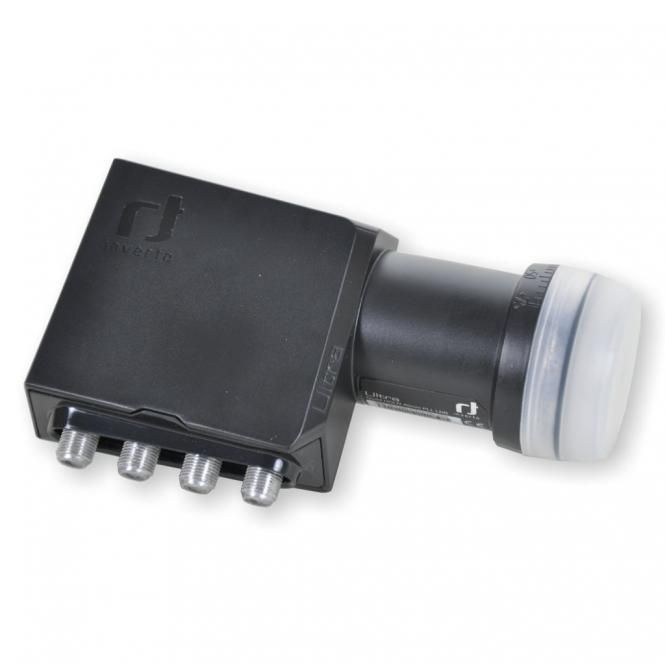Inverto Quad Black Ultra IDLT-QDL412-ULTRA-OPN Quad-LNB 40mm 0,2dB | 13711