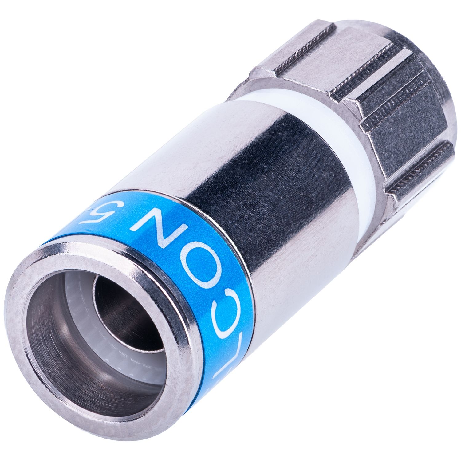 Cabelcon F-56-CX3 5.1 HP - blau - F-Stecker RG6 Compression | 13101