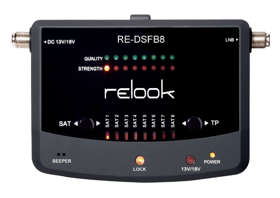 relook RE-DSFB8 Digitaler Sat-Finder für Smartphones (Android/iOS) | 13526