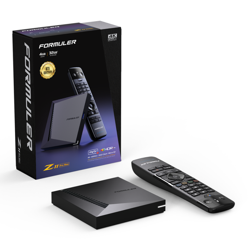 Formuler Z11 PROMAX BT1-Edition Android 11 OTT Medien Player 4GB RAM ...