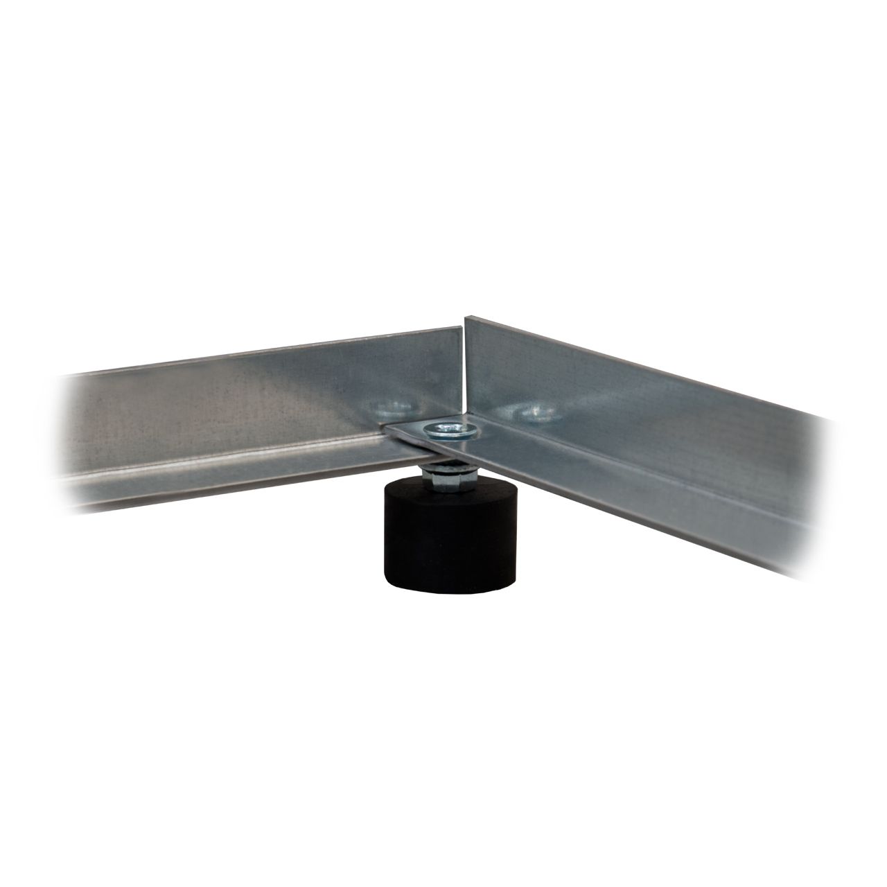 Premium X SAT Balkonständer – 4x 50x50 Cm, Verzinkter Stahl, 1 M Mast (Ø42 Mm), Für Flachdach