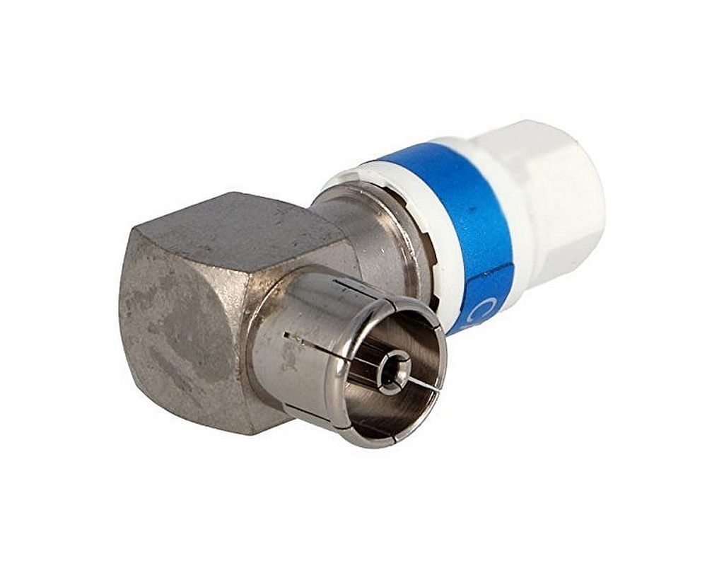 Cabelcon 90-IECF-56 5.1 Self Install Koax-Winkel-Kupplung | 13094