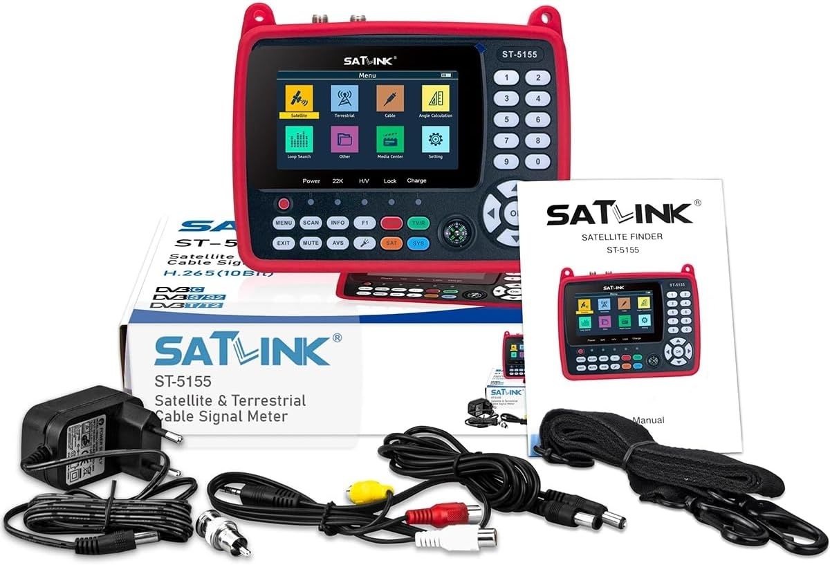 Satlink Module Satlink ST-5155 H.265 (10 Bit ) DVB-S/S2/T/T2/C Combo Messgerät | 13992
