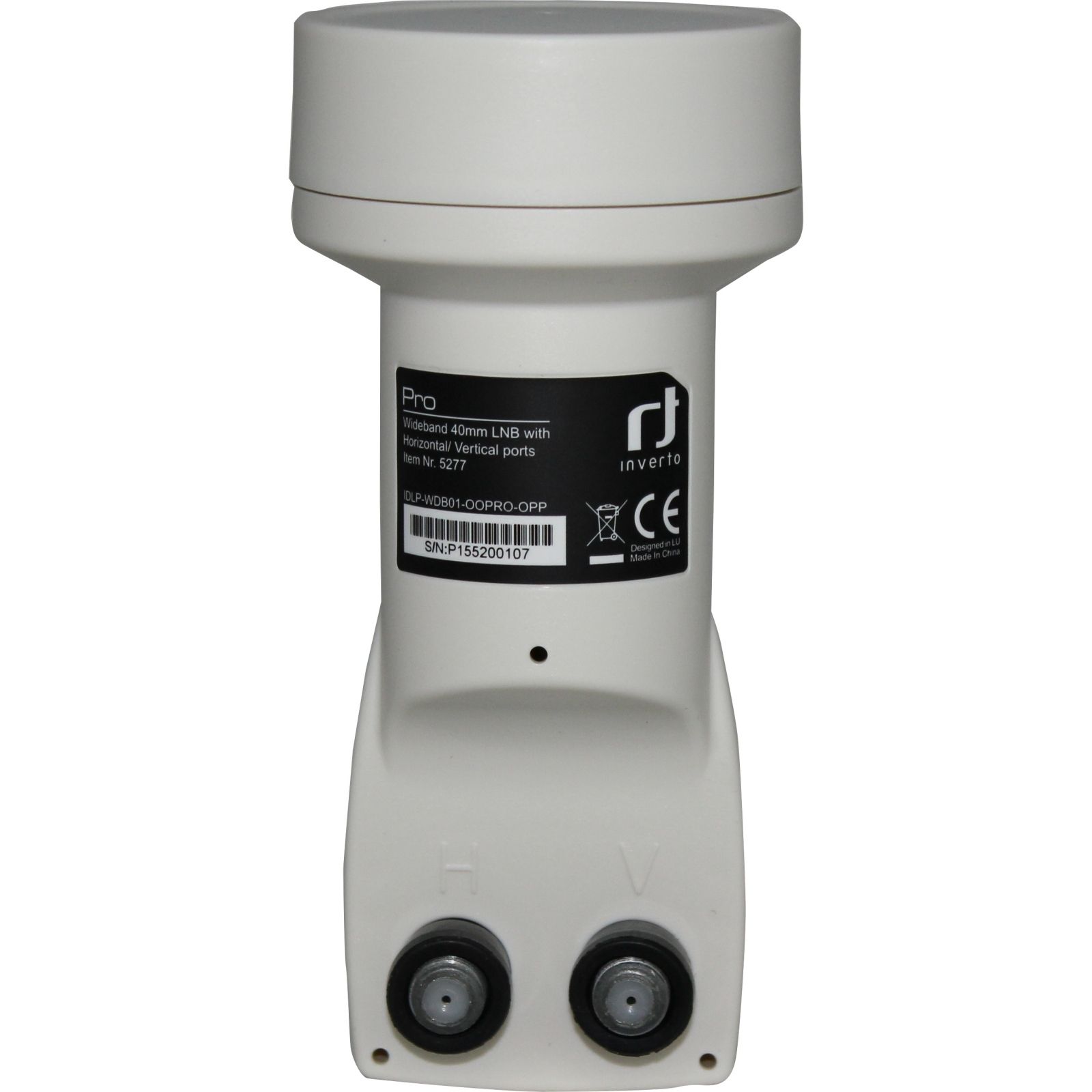Inverto Pro Wideband 40mm LNB mit Horizontal/Vertikal Ports - IDLP ...