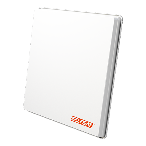 Selfsat H22D4+ Satelliten Flachantenne 4 Teilnehmer - HDTV UHD/4K